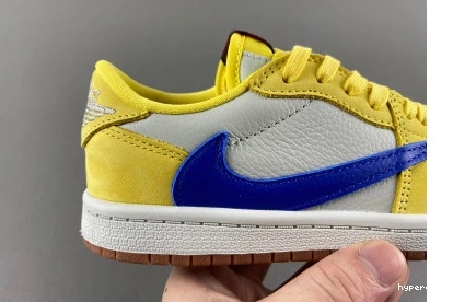 Hyperoad x (KIDS)Travis Jordan Fragment Scott Air 1 Low x OG 0804